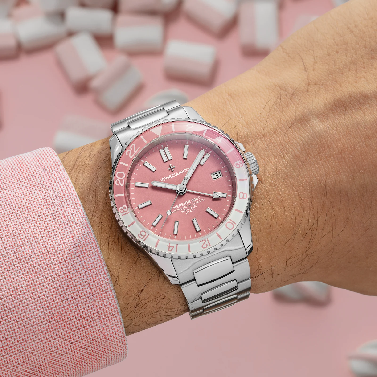 Nereide GMT Rosa - 3521506C - Image 4